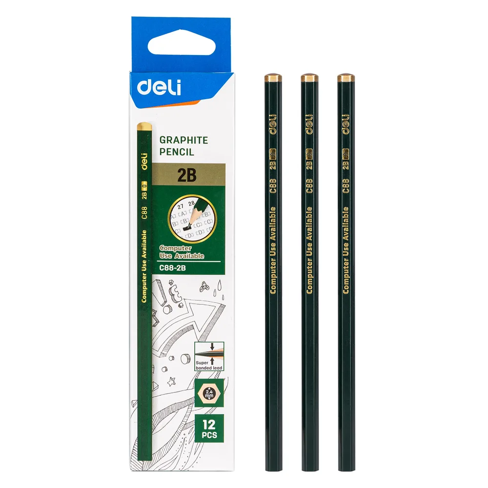باكيت قلم رصاص Deli-EC88-2B