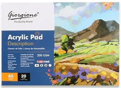 كراسة رسم أكريليك جيورجيوني A5