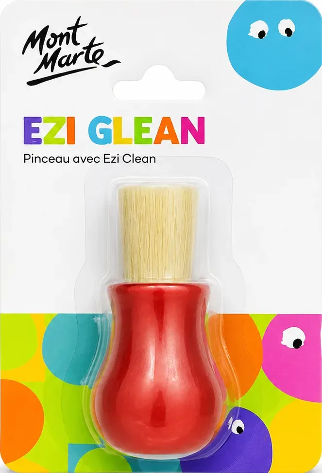 فرشاة رسم بمقبض سيليكون مريح للأطفال Ezi Grip من Mont Marte