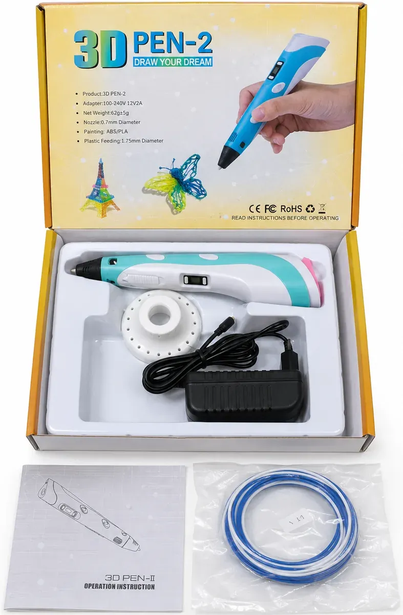 قلم الرسم ثلاثي الأبعاد 3D Pen-2 كهربائي