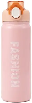 مطارة ماء حرارية ستانلس ستيل 680ml - وردي