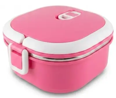 حافظة طعام LESA No:9588 - وردي (Pink)