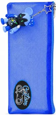 محفظة مدرسية شبك Custom - أزرق (Blue)