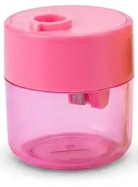 براية ديلي دائرية فتحتين - وردي (Pink)