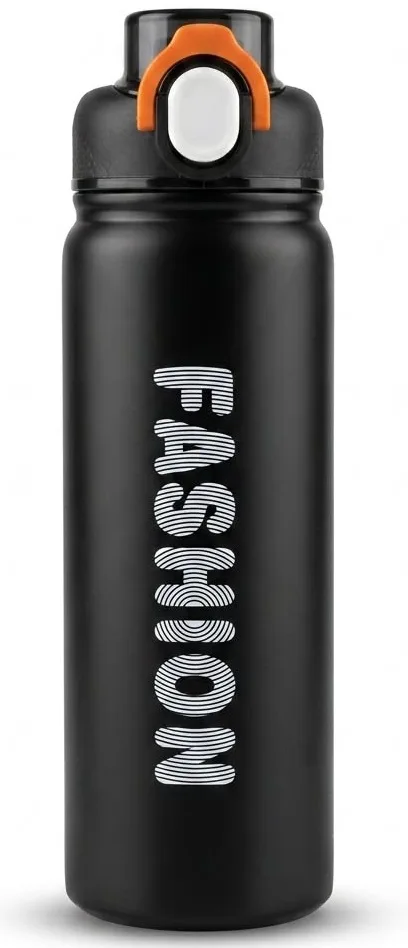 مطارة ماء حرارية ستانلس ستيل 680ml - أسود