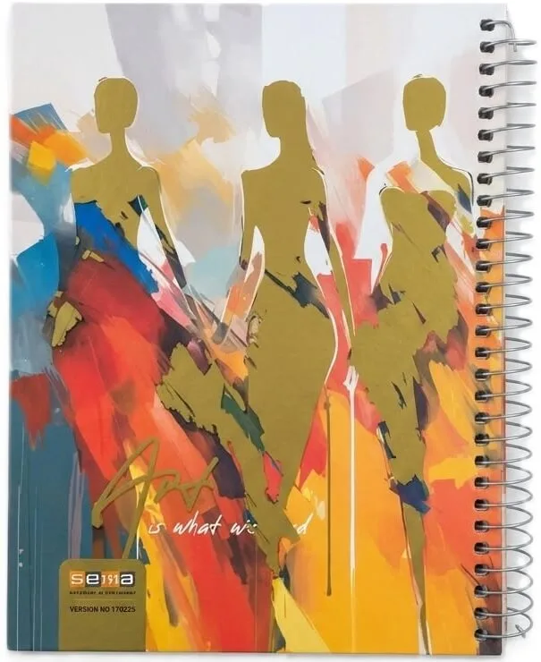 سجل سلك 150 ورقة Sema عارضات الأزياء Art is what we