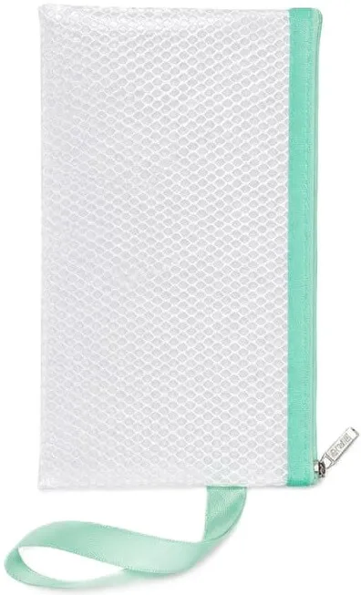 محفظة مدرسية شبك شفافة - أخضر نعناعي (Mint Green)