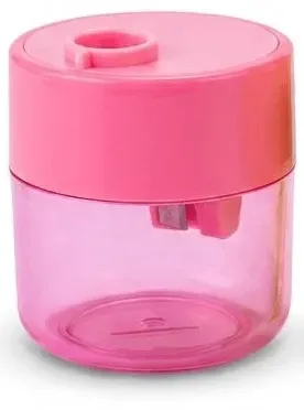 براية ديلي دائرية فتحتين - وردي (Pink)
