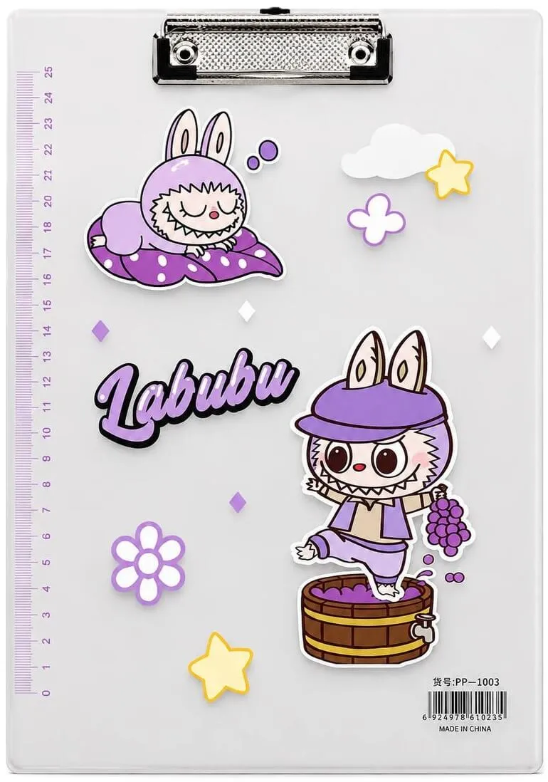 لوح كتابة أكرليك - لابوبو بنفسجي (Labubu Purple)