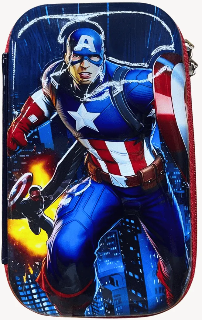 محفظة مجسمة 3D - كابتن أمريكا (Captain America)